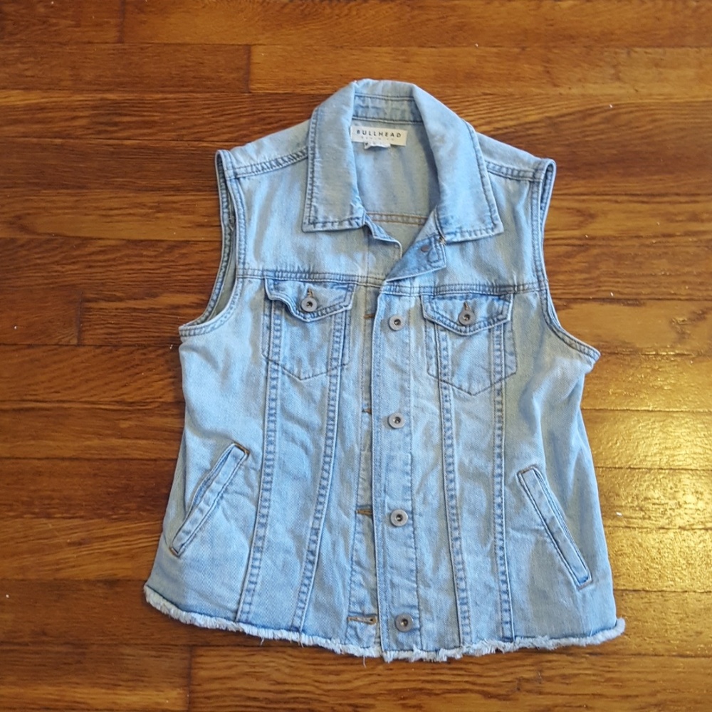 denim vest